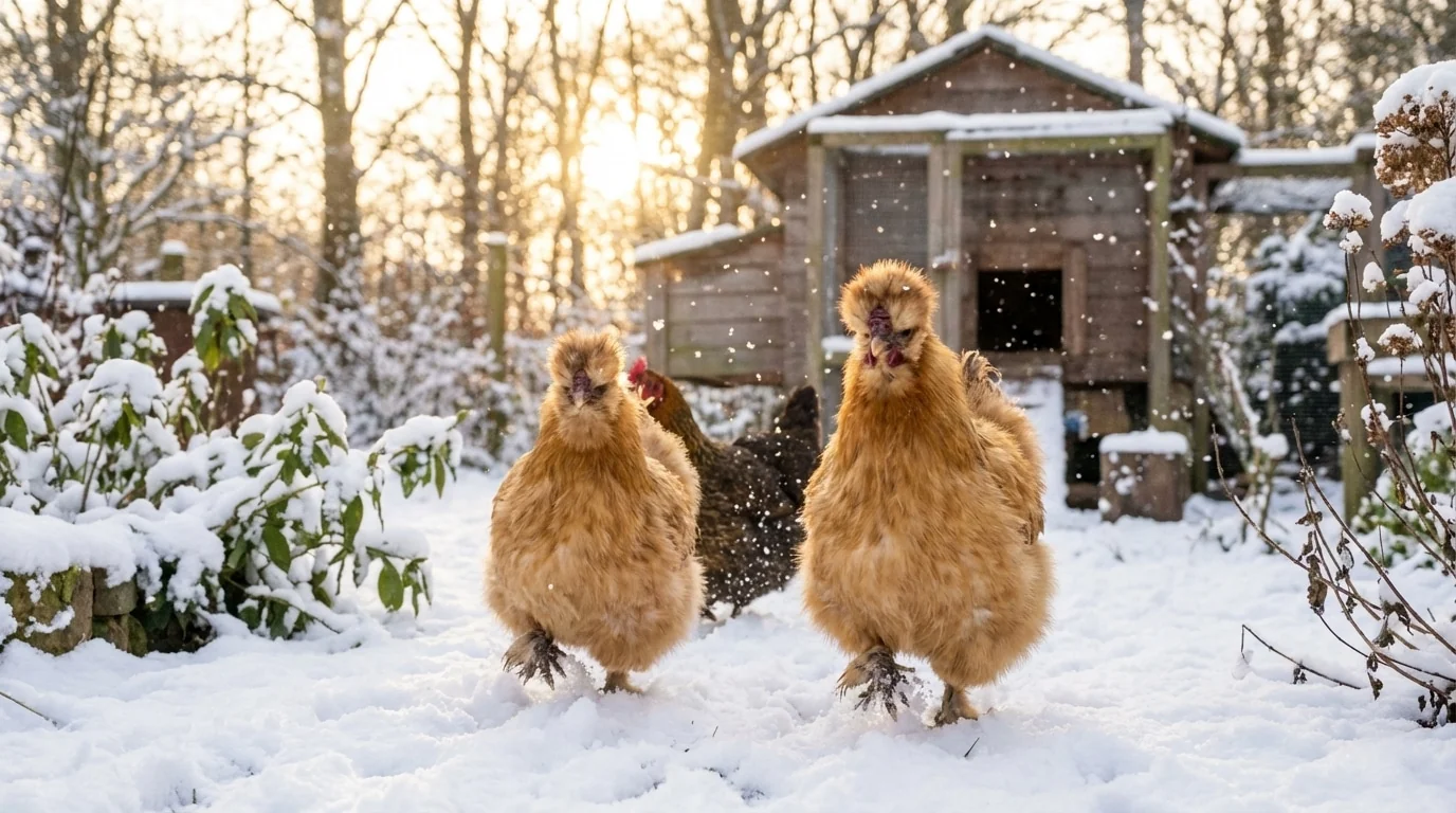 When it is cold, this game becomes your hens’ favorite moment